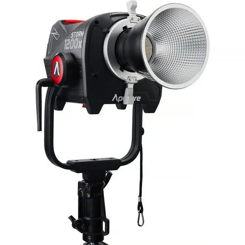Aputure STORM 1200x 1200W Bi-Color LED Monolight Cine Kit with Fresnel and Skid Support