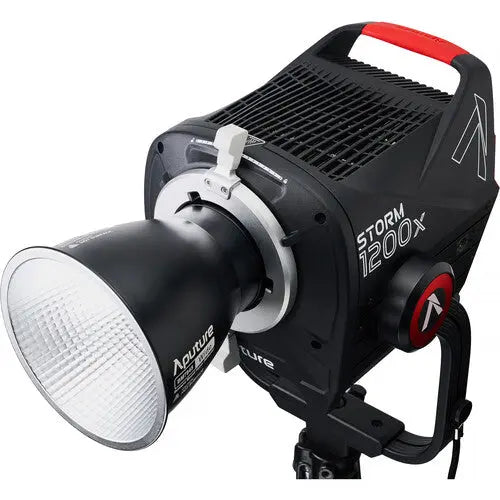 Aputure STORM 1200x 1200W Bi-Color LED Monolight Cine Kit with Fresnel and Skid Support