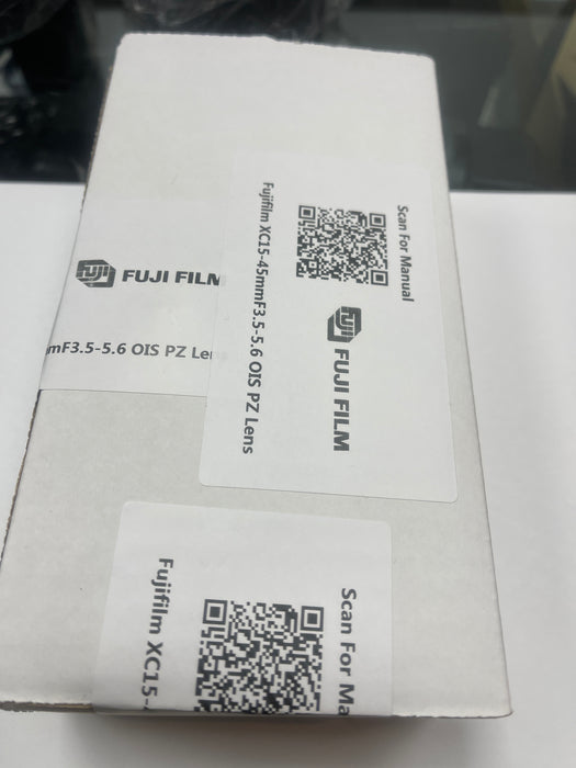 Fujifilm XC15-45mm f/3.5-5.6 OIS Power Zoom Lens – Black Open Box - Not Used