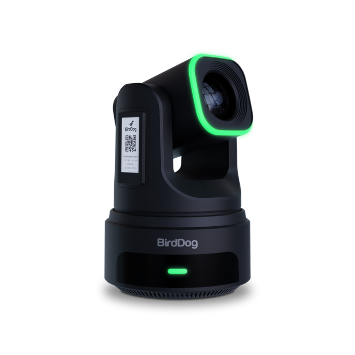 BirdDog X4E Ultra PTZ Camera (Black) - side angle
