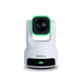 BirdDog X4E Ultra PTZ Camera (White) - front lens view