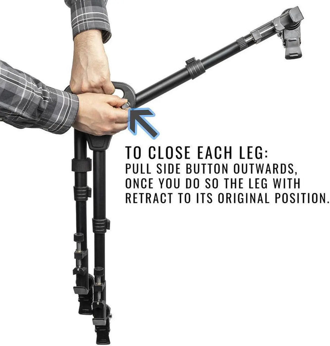 Ultimaxx UM-TRDOL100 Heavy Duty Tripod Dolly with Adjustable Legs