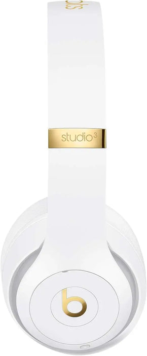 Beats Studio3 Wireless Noise Cancelling Over-Ear Headphones - Apple W1 Headphone Chip, Class 1 Bluetooth, 22 Hours of Listening Time, Built-in Microphone - White