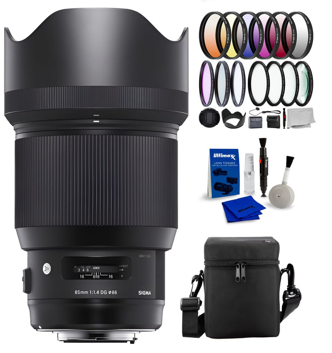 Sigma 85mm f/1.4 DG HSM Art Lens For Canon EF Starter Kit