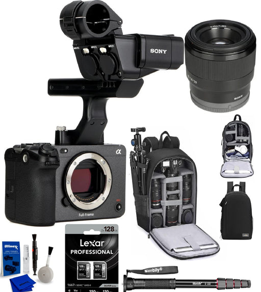 Sony Alpha FX3A Cinema Full-frame + 50mm F1.8 Lens, 128GB Bundle — view 1