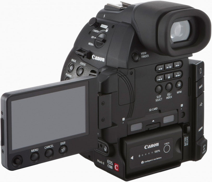 Canon EOS C100 Mark II with EF 24-105mm Kit | Sony Headphone & More — view 2