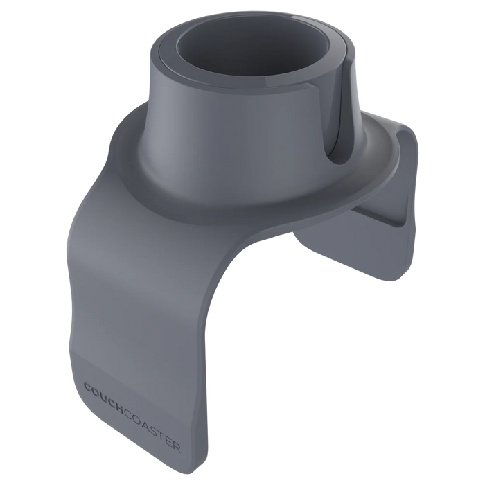 CouchCoaster - Armrest Couch Cup Holder, Steel Grey - Buy Direct & Save