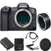 Canon EOS R5 Mirrorless Camera (Body Only) with Mount Adapter EF-EOS R
