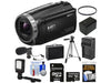 Sony Handycam HDR-CX675 32GB Wi-Fi HD Video Camera Camcorder Kit