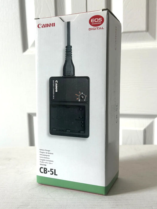 Canon CB-5L Battery Charger with BP-511A Battery, Black