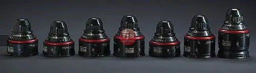 Canon FD Cine Lens Set of 7 TLS Rehoused