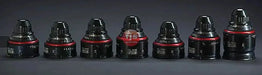 Canon FD Cine Lens Set of 7 TLS Rehoused