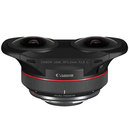Canon RF 5.2mm F2.8 L Dual Fisheye Lens: Immersive 3D VR Capture