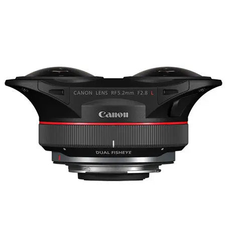 Canon RF 5.2mm F2.8 L Dual Fisheye Lens: Immersive 3D VR Capture