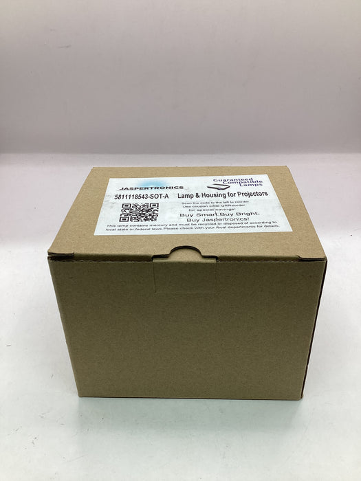 ✨ Jaspertronics 5811118543‑SOT Lamp & Housing – Restore Bright, True-to-Life Projection