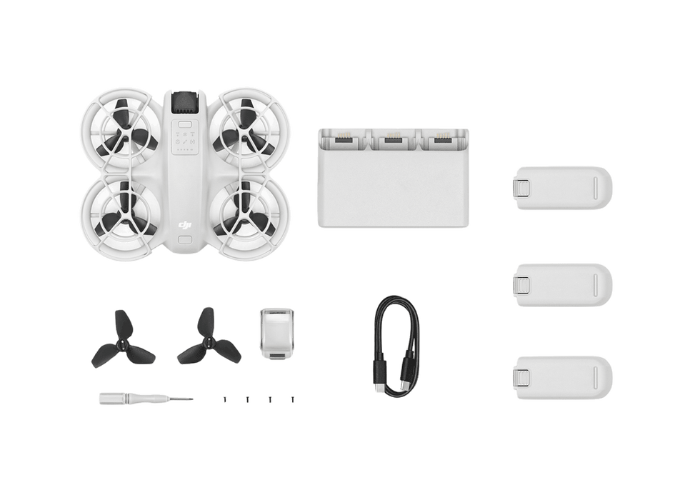 DJI Neo Palm‑Sized 4K Stabilized Drone with Triple Batteries