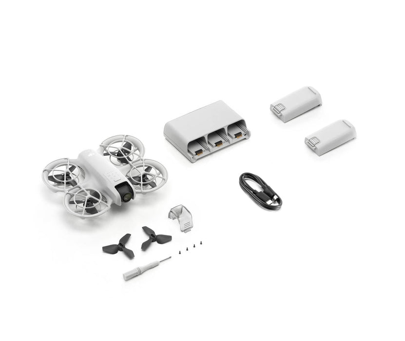 DJI Neo Palm‑Sized 4K Stabilized Drone with Triple Batteries