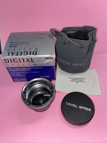 Digital Optics 2X AF Telephoto Lens 37mm Front High Resolution