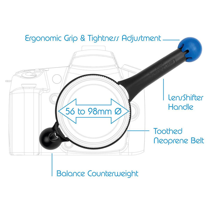 FocusShifter LensShifter Pro Focus & Zoom Grip, Red & Blue Pair LS02-PAIR - Buy Direct & Save