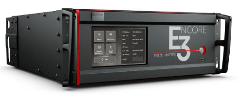 Barco Encore3 R9011360BF 4K screen management processor, front view