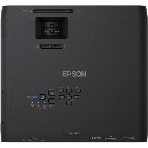 Epson PowerLite L265F 4600-Lumen Full HD Laser 3LCD Projector (Black) V11HA72120 - NJ Accessory/Buy Direct & Save