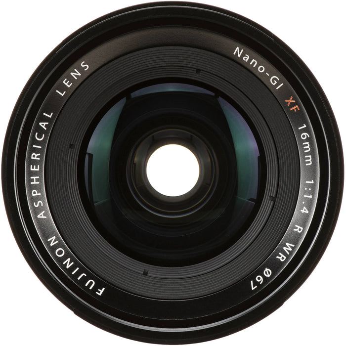 FUJIFILM XF 16mm f/1.4 R WR Wide-Angle Prime Lens for X-Mount Cameras