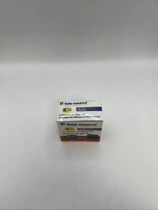 Foto Source Professional 55mm UV CPL Camera Lens Filter Kit