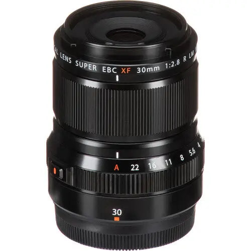 Fujifilm XF 30mm f/2.8 R LM WR Macro Lens, Weather-Sealed, Linear Motor, Black
