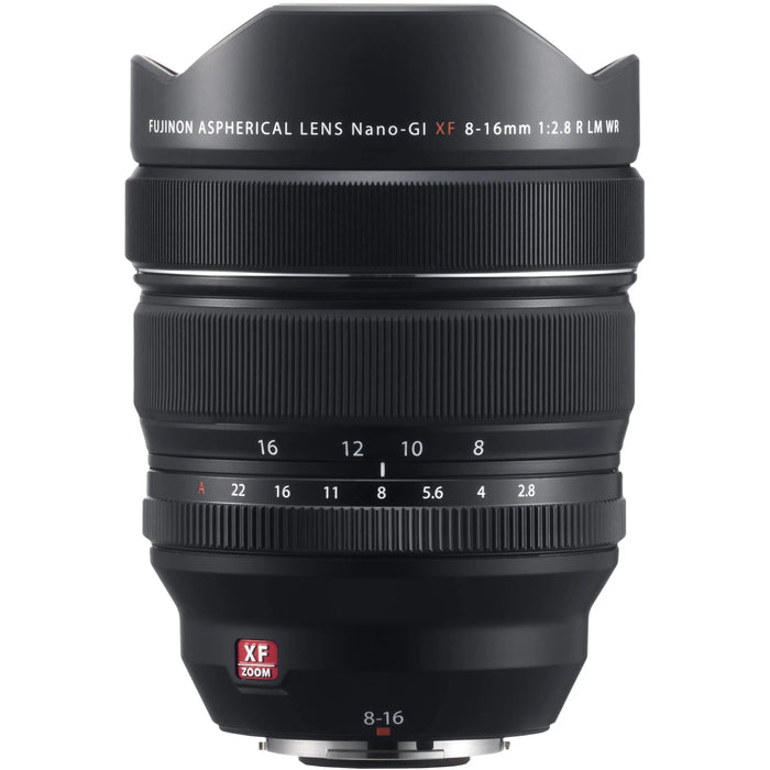 Fujifilm XF 8-16mm f/2.8 R LM WR Ultra-Wide Zoom Lens for X-Mount