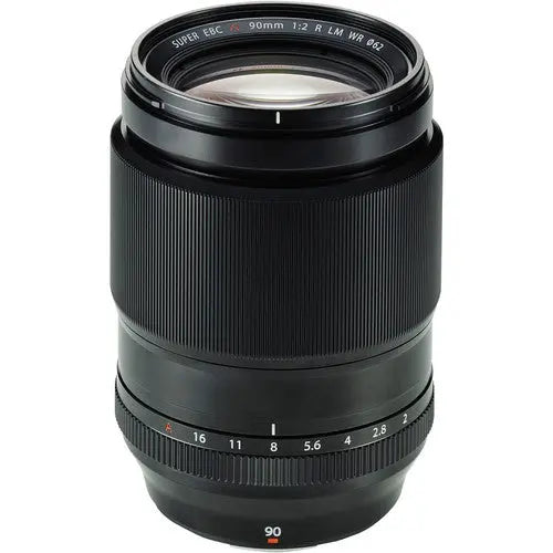 FUJIFILM XF 90mm f/2 R LM WR Lens (Open Box, Never Used)