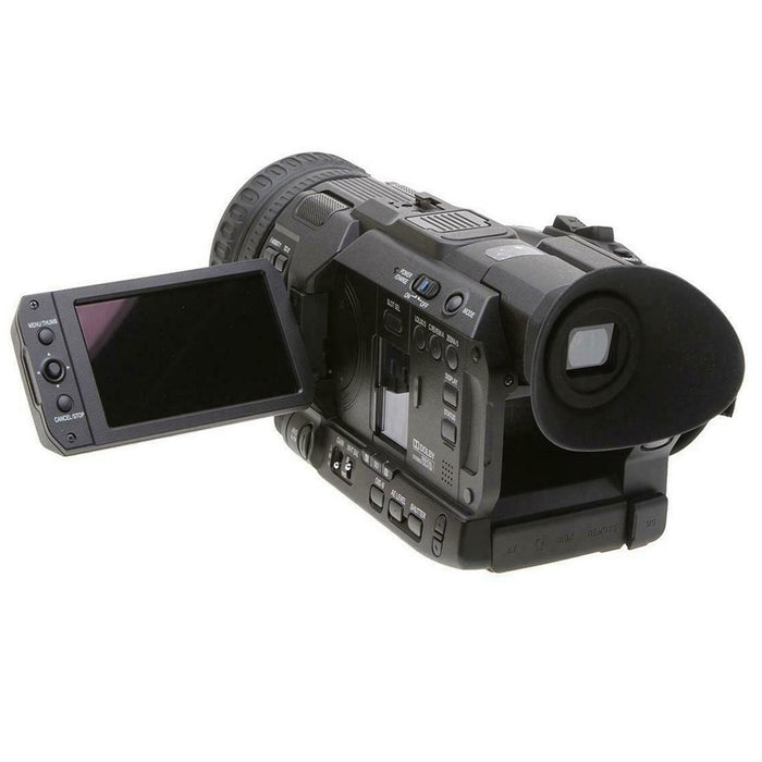 JVC GY-HM180 4K Ultra HD Camcorder with Sony 256GB Supreme Bundle — view 3