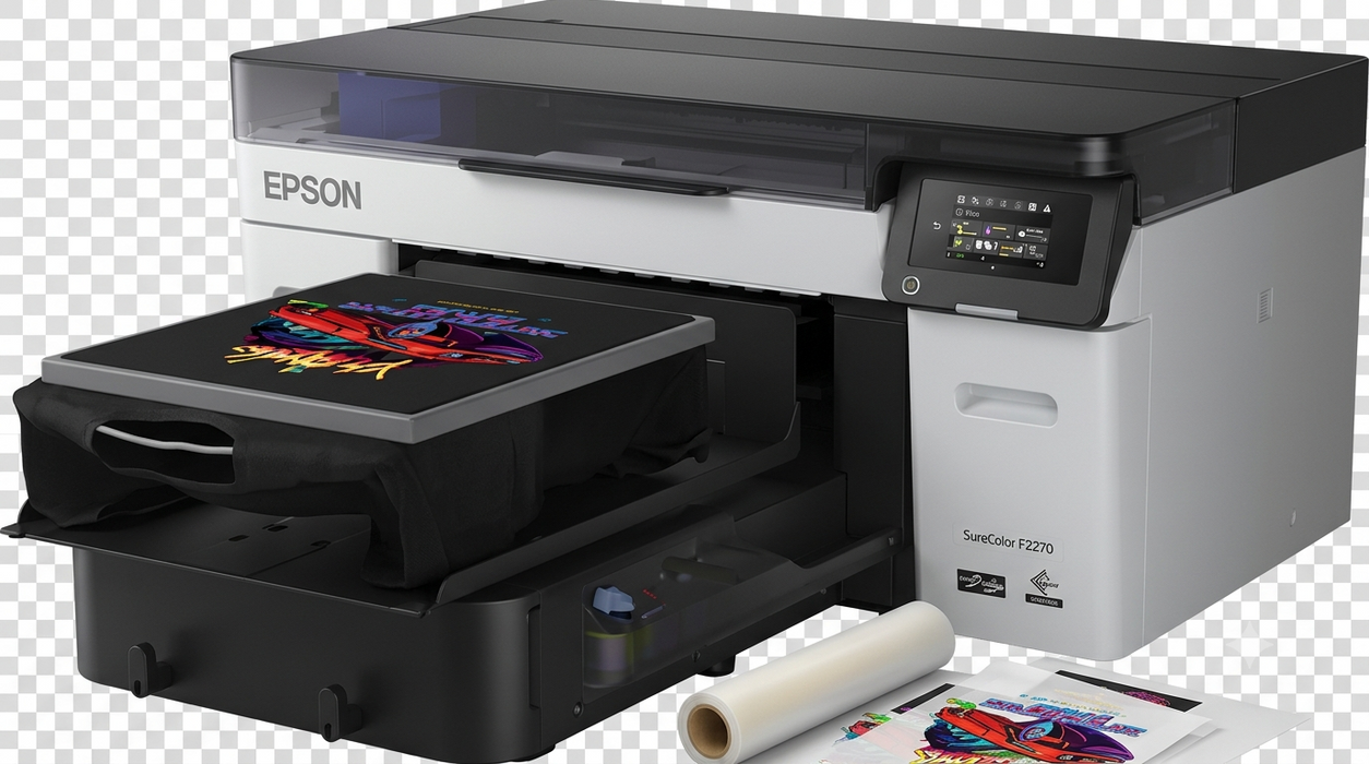 Epson SureColor F2270 Hybrid DTF and DTG Printer