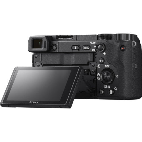 Sony Alpha a6400 with 55-210mm Lens & Shooting Grip Bundle — view 2