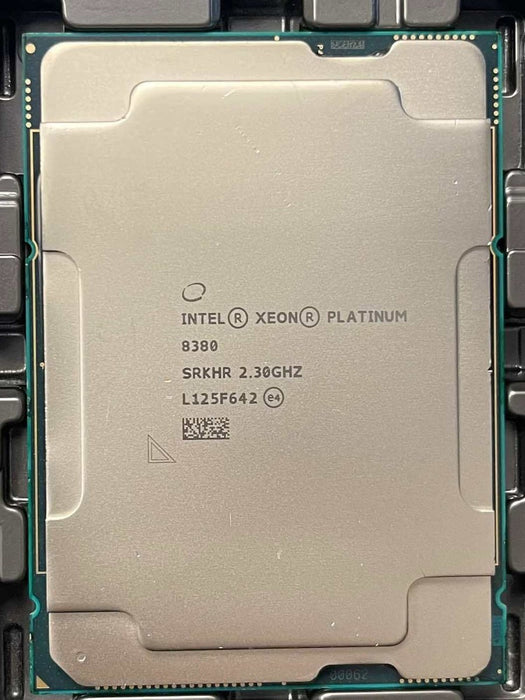 Intel Xeon Platinum 8380 40-Core Server Processor (Ice Lake, LGA4189)