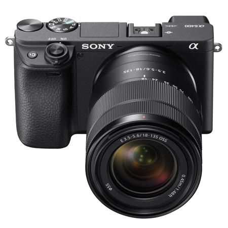 Sony Alpha a6400 Mirrorless Camera Kit: 24.2MP, 4K Video, Fast AF, 18-135mm Lens