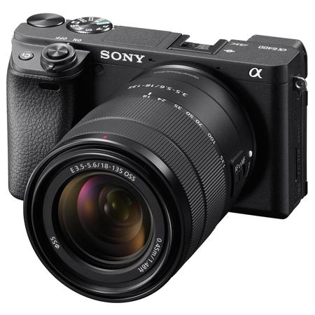 Sony Alpha a6400 Mirrorless Camera Kit: 24.2MP, 4K Video, Fast AF, 18-135mm Lens