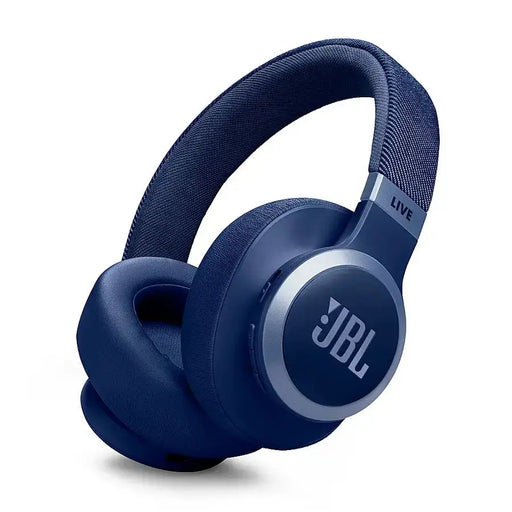 JBL Live 770NC Wireless Over-Ear Headphones True Adaptive Noise Cancelling Blue