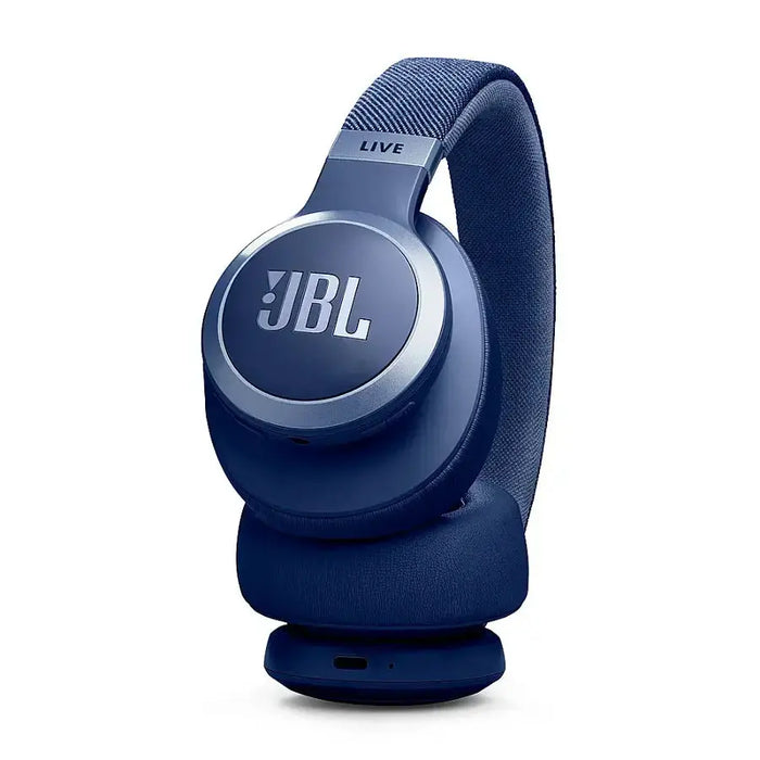JBL Live 770NC Wireless Over-Ear Headphones True Adaptive Noise Cancelling Blue