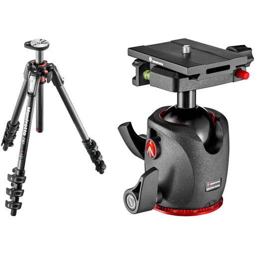 Manfrotto MT190CXPRO4 Carbon Fiber Tripod with XPRO Ball Head Quick Release System