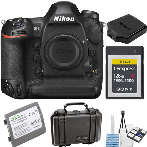 Nikon D6 DSLR Camera with Sony 128GB CFexpress Starter Package — view 1