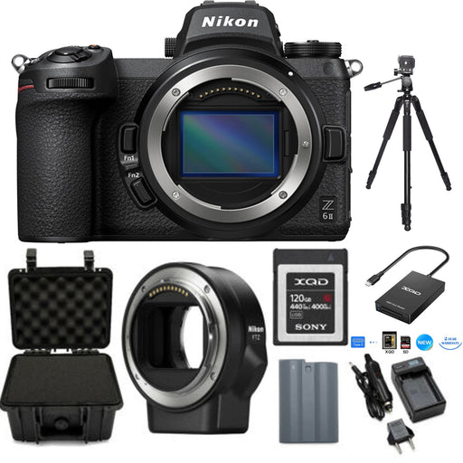 Nikon Z 6II Body + Sony 120GB XQD Package — view 1