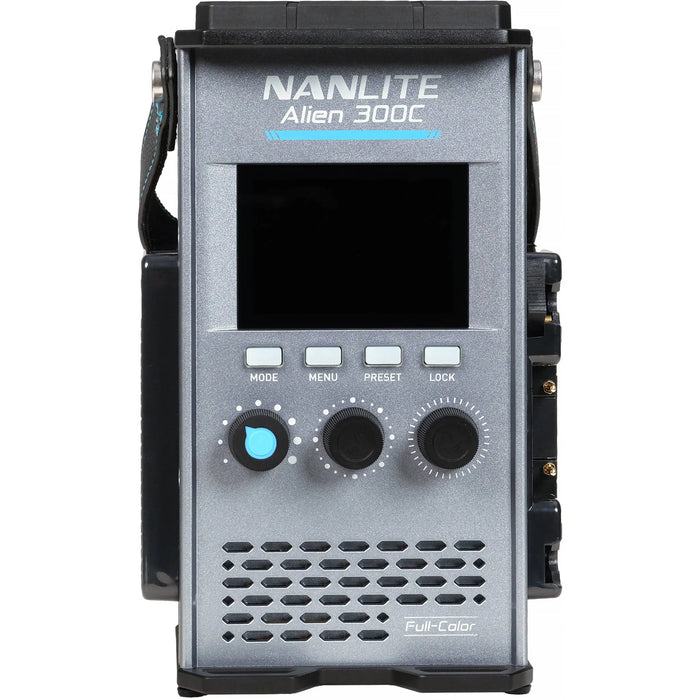 Nanlite Alien 300C RGB LED Light Panel with Gold Mount