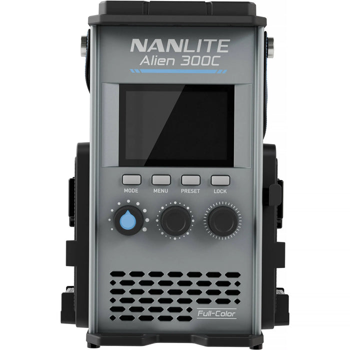 Nanlite Alien 300C RGBWW LED Light Panel, V-Mount, IP55, DMX, App Control
