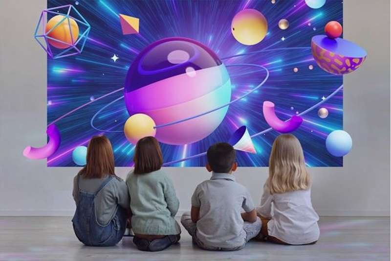 Optoma ZK551 Compact 4K UHD Laser Projector with Wireless Sharing