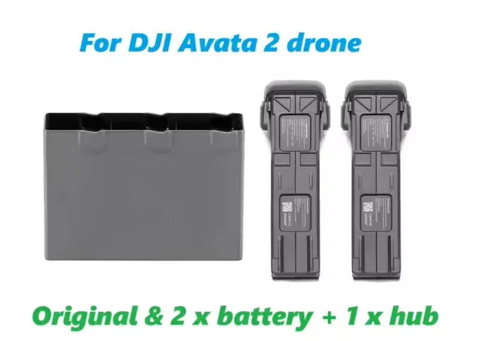 Original Intelligent Flight with 2 x Batteries & Hub for DJI Avata 2 Drone with 2150mAh Capacity Accessories