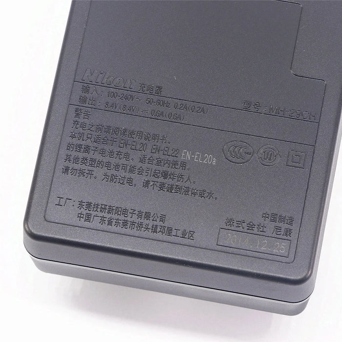 Original Nikon MH-29 Charger for EN-EL20 EL22 EL20A Batteries