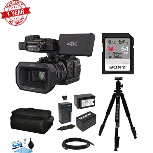 Panasonic HC-X1000 4K Ultra HD + Sony 64GB Bundle — view 1