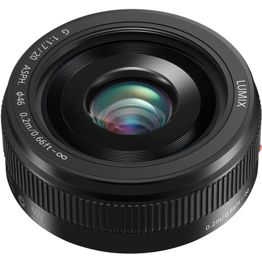 Panasonic Lumix G 20mm f/1.7 II ASPH. Micro Four Thirds Lens, Bright Prime, Black