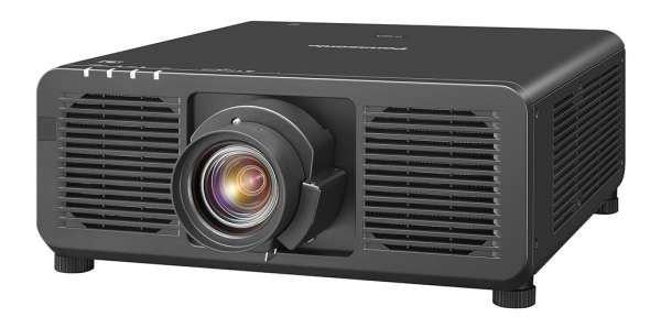 Panasonic PT-REZ15LBUG large venue laser projector shown in an auditorium installation