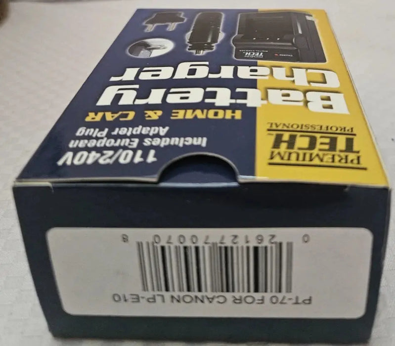 Premium Tech 110/240V European Battery Charger for Home and Car